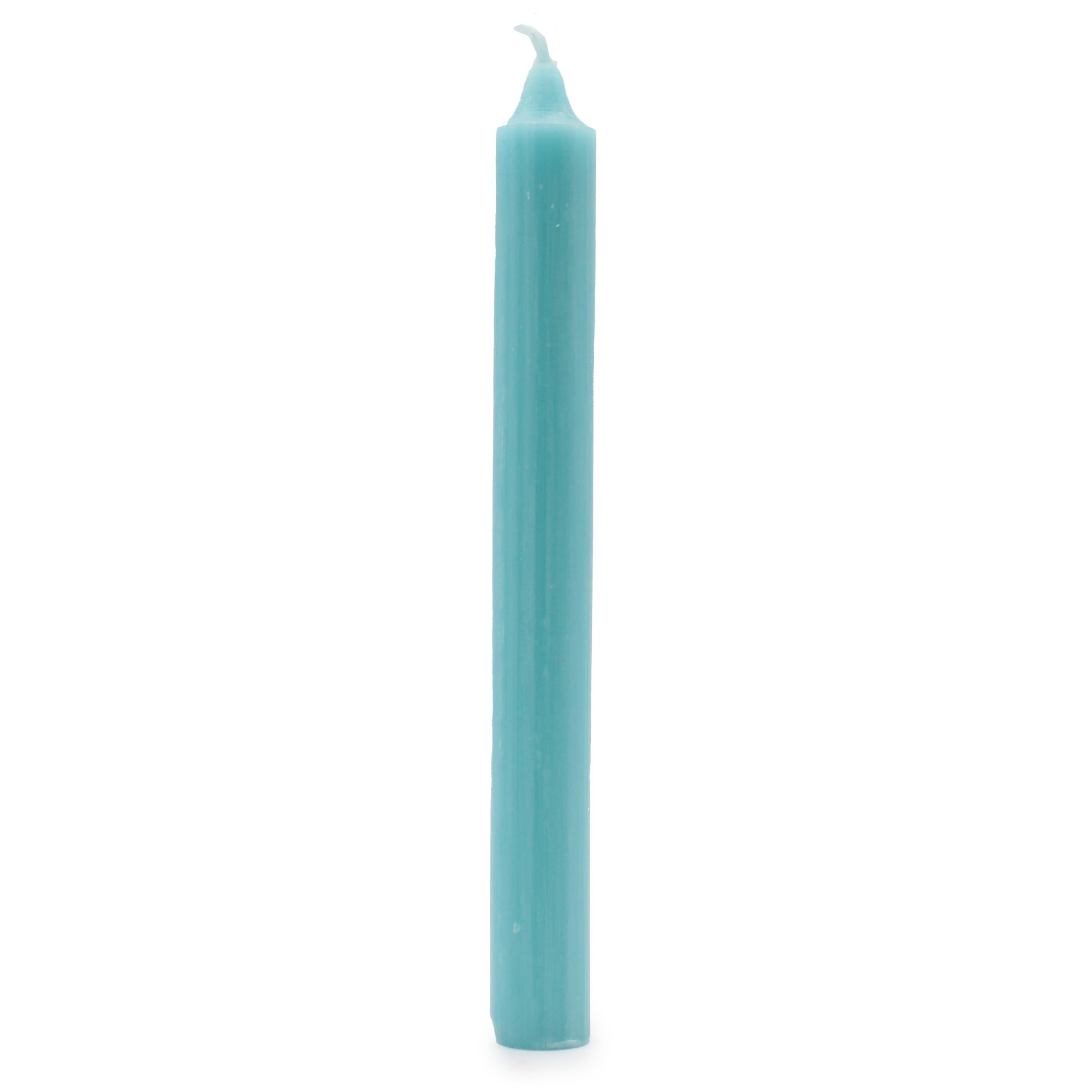 Velas a granel de color sólido - Aqua rústico - Paquete de 10 - Imagen 3