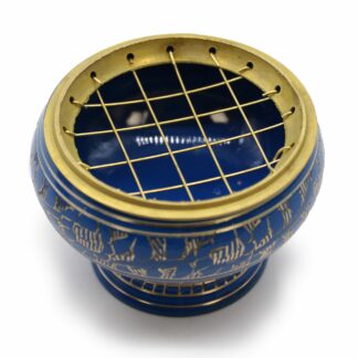 Cuenco Alto de Incienso de Carbón Chakra – Tercer Ojo