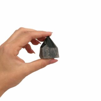 Puntas pulidas de piedras preciosas - aventurina verde (aprox. 5-6 piezas)